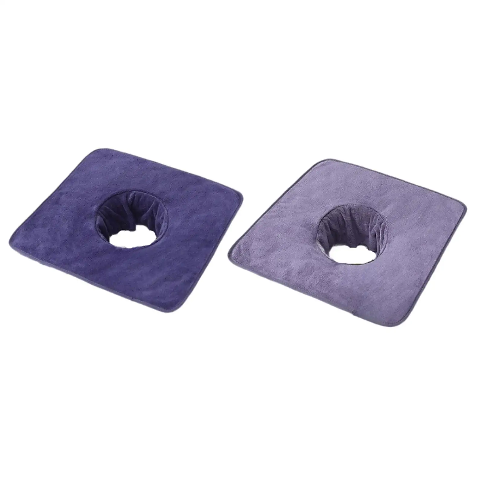 Mesa de massagem rosto buraco toalha beleza capa de cama protetor de microfibra capa de cama de massagem folha de rosto macio toalha para spas salões