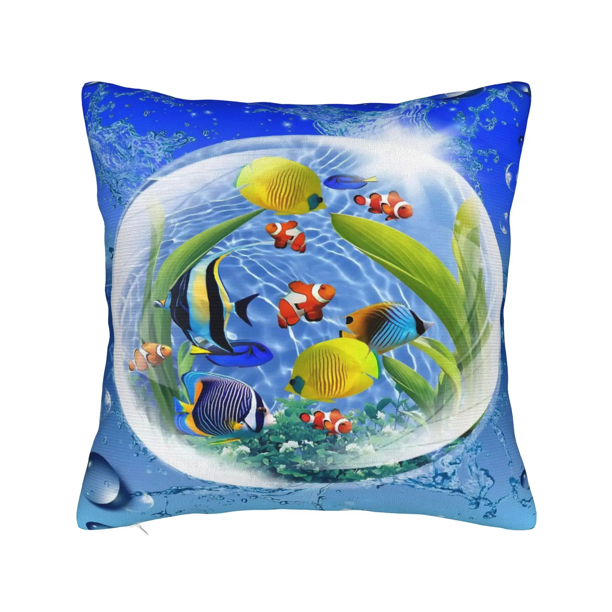 Electronic Y2K Frutiger Aero Square Pillow Case  Cushion Covers Awesome Zipper Decorative Pillowcase for Sofa 40*40cm
