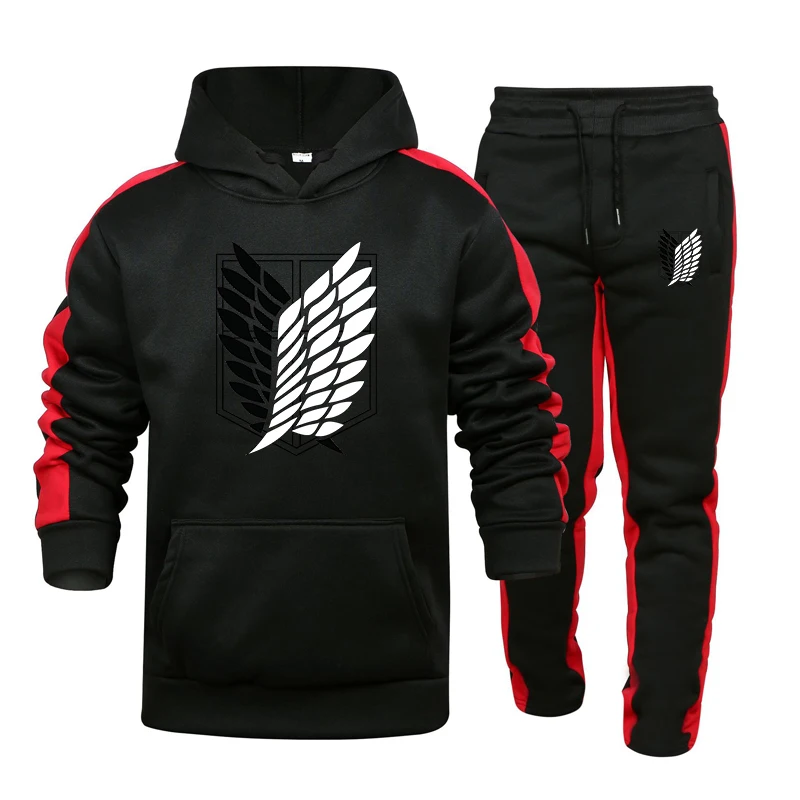 2024 Daily Dressing Hoodie Sweatpants Mens Tracksuit Set Jogging Sportswear Man Hot Sales Sets for Men Two Piece Outdoors Sports