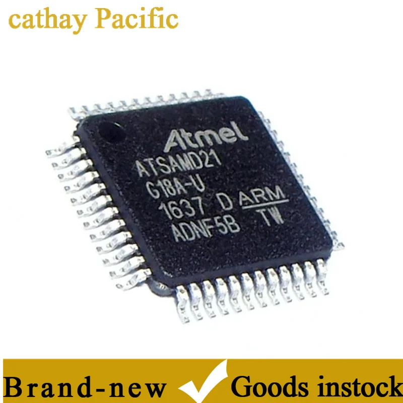 

New off-the-shelf ATSAMD21G18A-AU TQFP48 48MHz 256KB 32-bit microcontroller IC