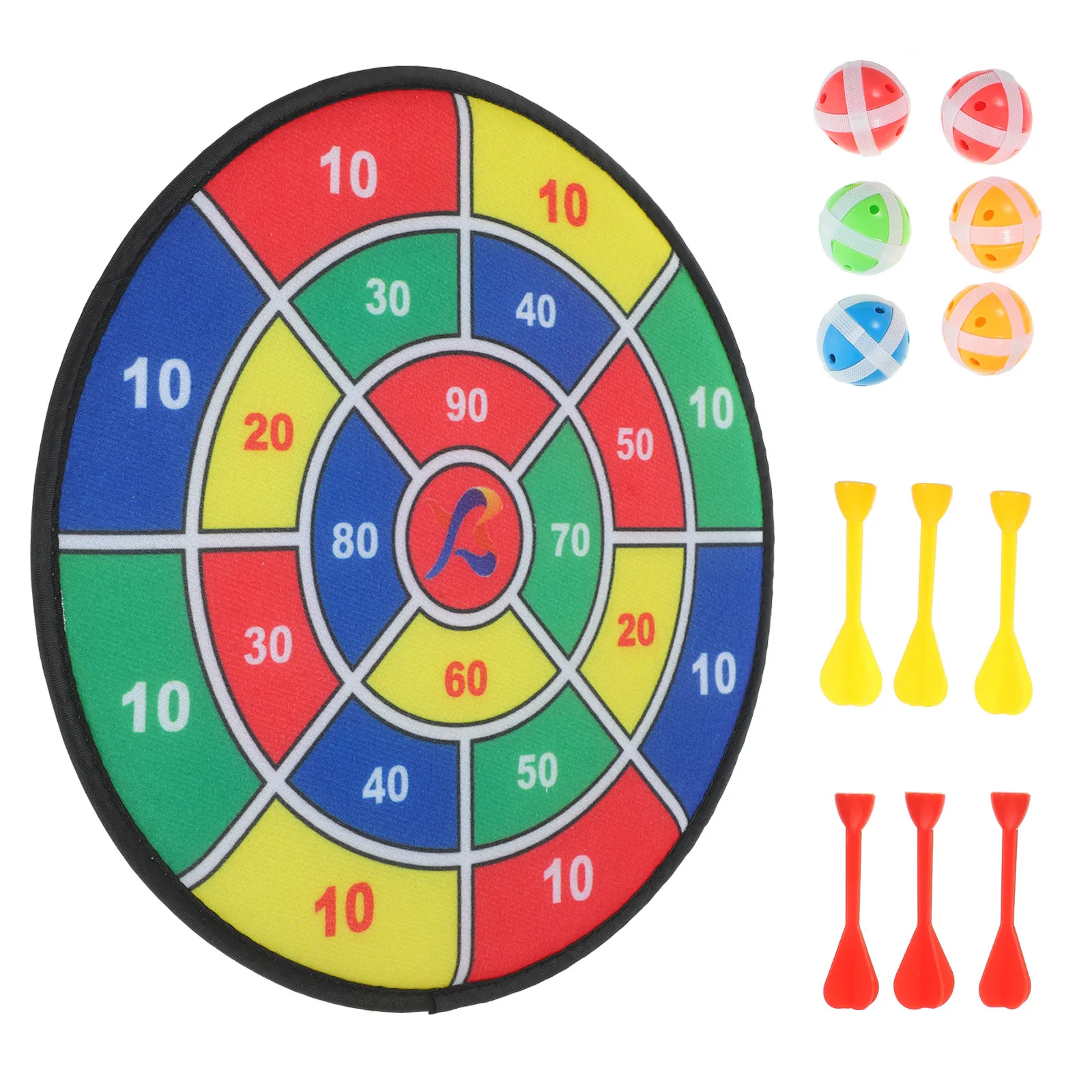 

Набор для безопасной игры в дартс: мишень из ткани 30 см, липкие шарики, игра для стрельбы, товары для вечеринок, интерактивная мишень для метания для детей