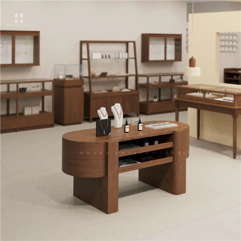 Jewelry display stand Nakajima display ornament water table Internet celebrity props Jewelry storage booth storage table