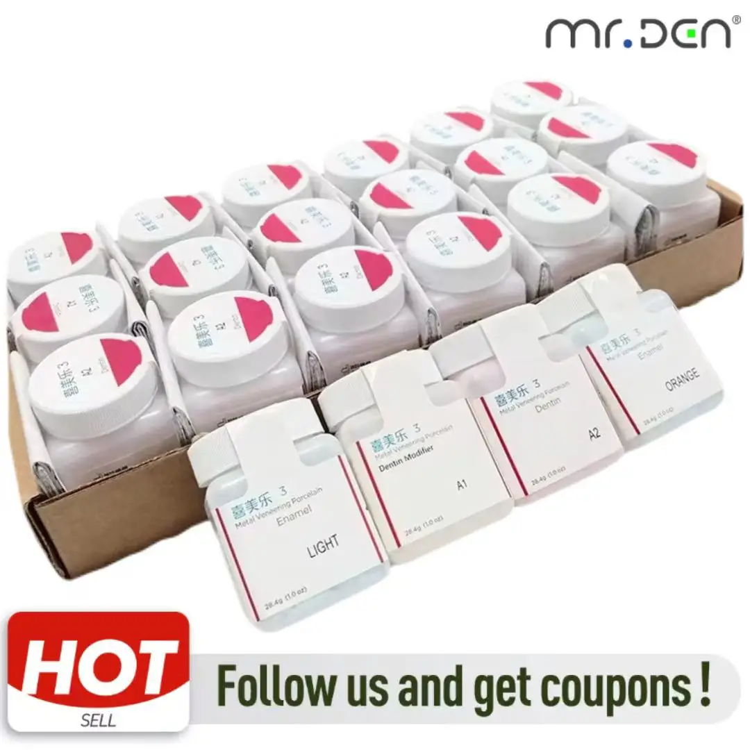Dental Prosthetics Processing Ceramco 3 Ceramic Powder Dental Consumables OP Ceramic Powder Series Workmanship Materials