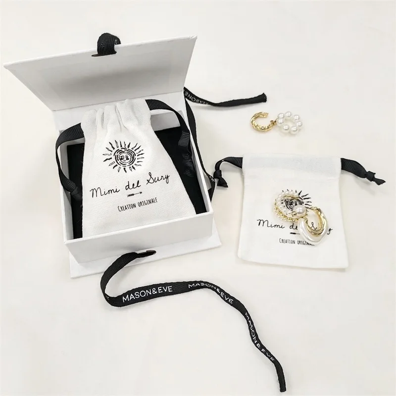 custom.Chuanghua Printed Custom Flat Packaging Jewelry Folding Closure Luxury Paper Boxes Packing