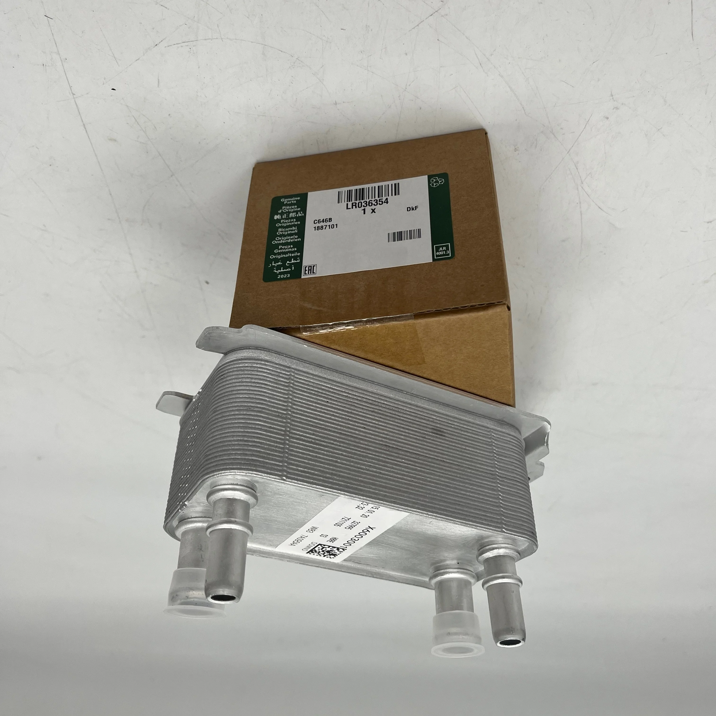 Nouveau refroidisseur d'huile de transmission d'origine LR036354 pour Land Rover Range Rover Sport Velar Discovery 4.5 Defender L663 L462 405 494 560