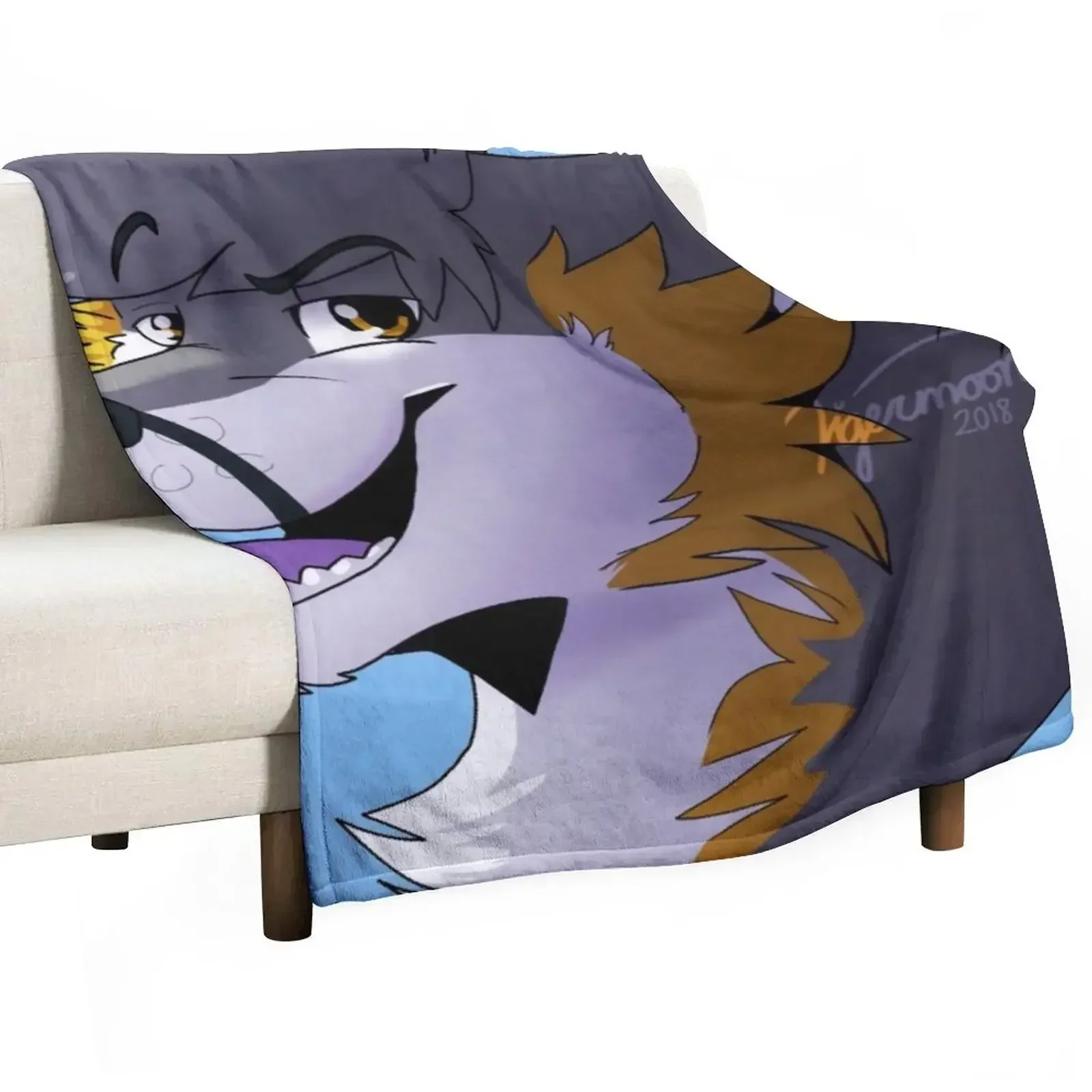 Confident Throw Blanket Comforter Blankets For Bed anime Plaid Decoratives Blankets For Sofas Blankets
