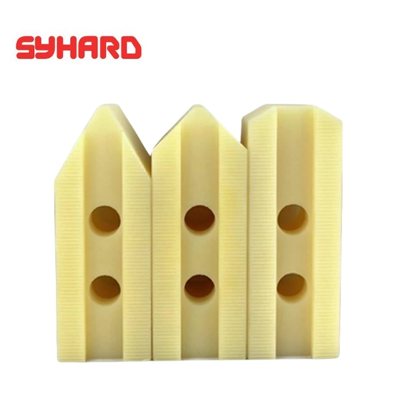 Imagem -04 - Mandíbulas Hidráulicas Plásticas Macias do Chuck Nylon Engrossado 60 Graus 90 Graus