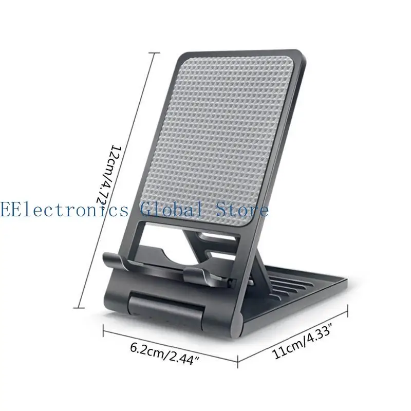 462b Universal Plastic Desk Tabletop Phone Tablet Ständerhalter faltbar einstellbar