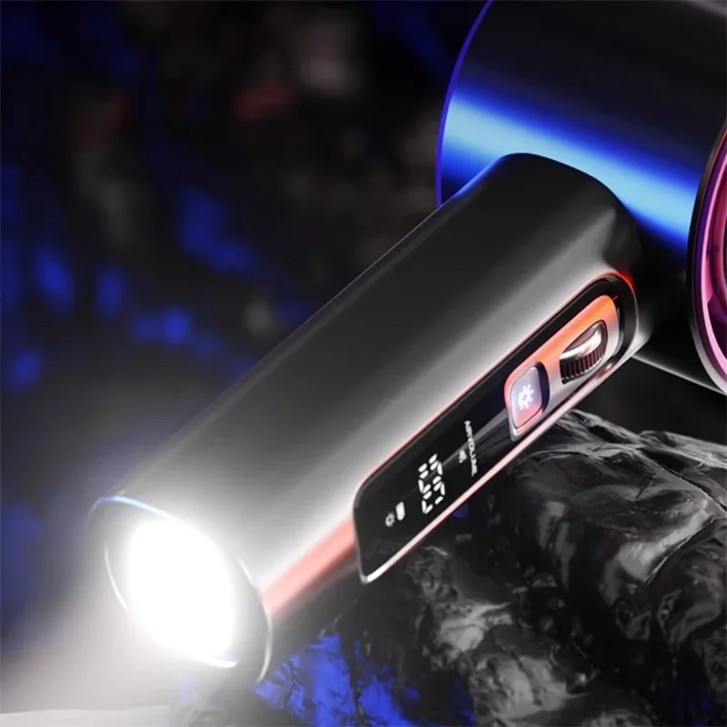 2024 semiconductor transfronterizo refrigeración bolsa de hielo ventilador de mano de alta velocidad USB portátil recargable al aire libre pequeño ventilador