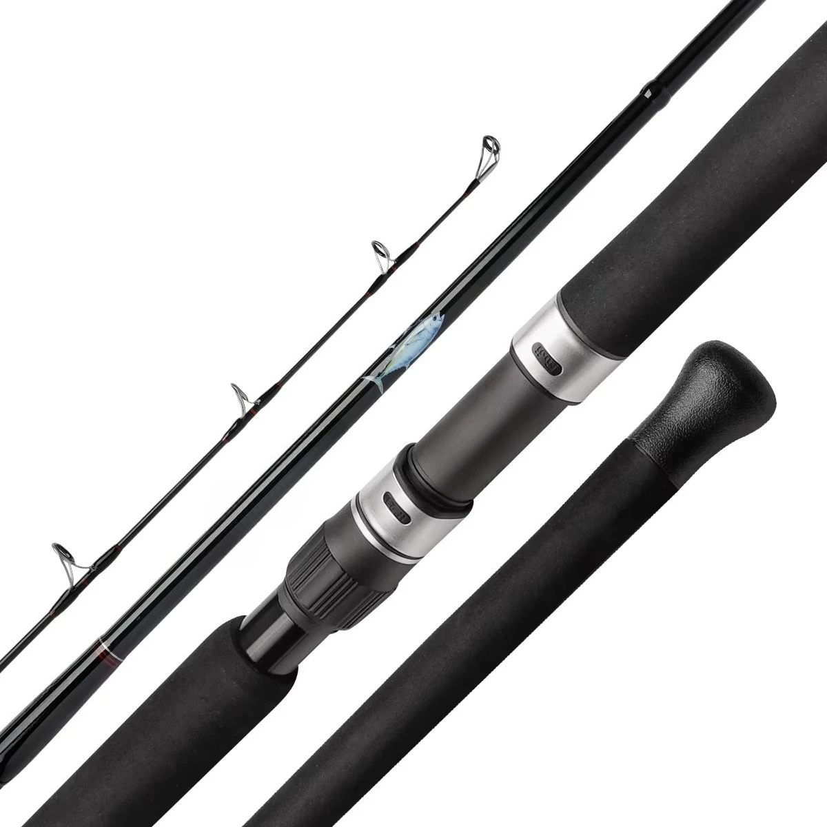 

NOEBY Voyager catches 200kg power Amberjack Popper Stange Toray T1100G Fuji spinning burst tuna stick