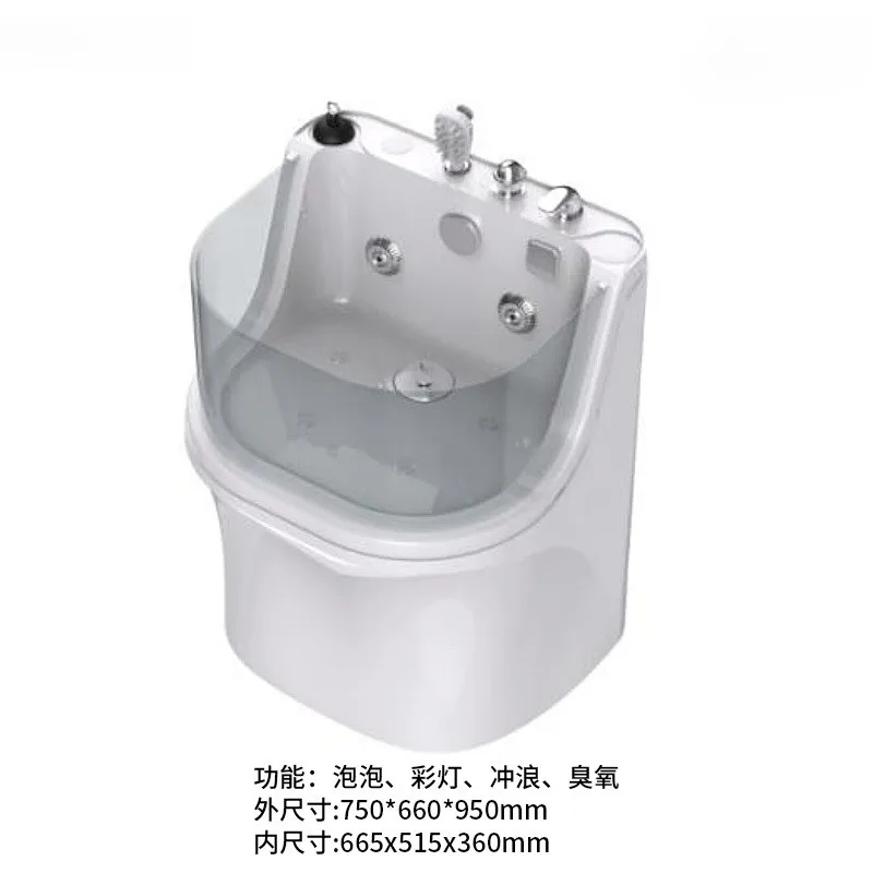 Pet SPA Bath Dog Cat Size Small Dog Bath Tub Jacuzzi Tub Bucket Bath