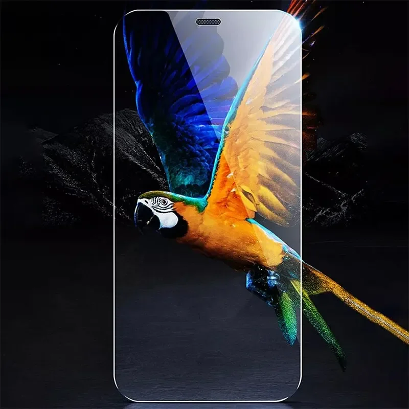 4Pcs HD Tempered Glass For iPhone 11 12 13 14 15 Pro Max 14 15 Plus Screen Protector 9H Glass for iPhone 11 15 14 Pro Max