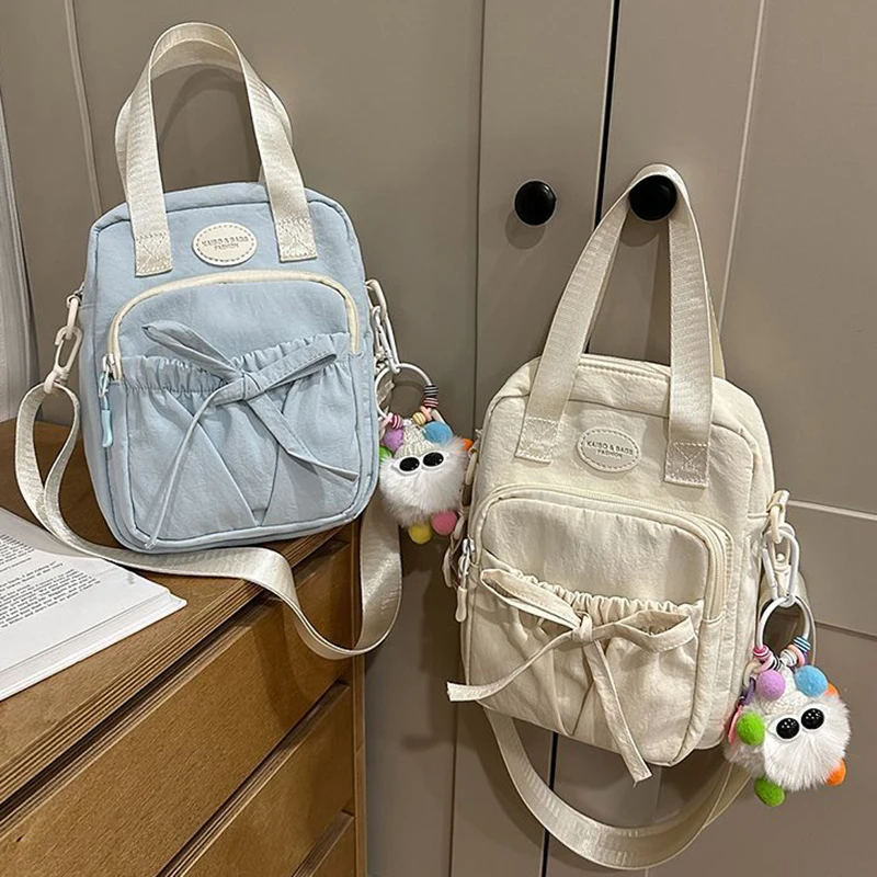 

HAEX Casual Women Crossbody Bags 2025 Daily Harajuku Fashion Shoulder Bag Outdoor Small Capacity Bolso Mujer for Hanging Dolls