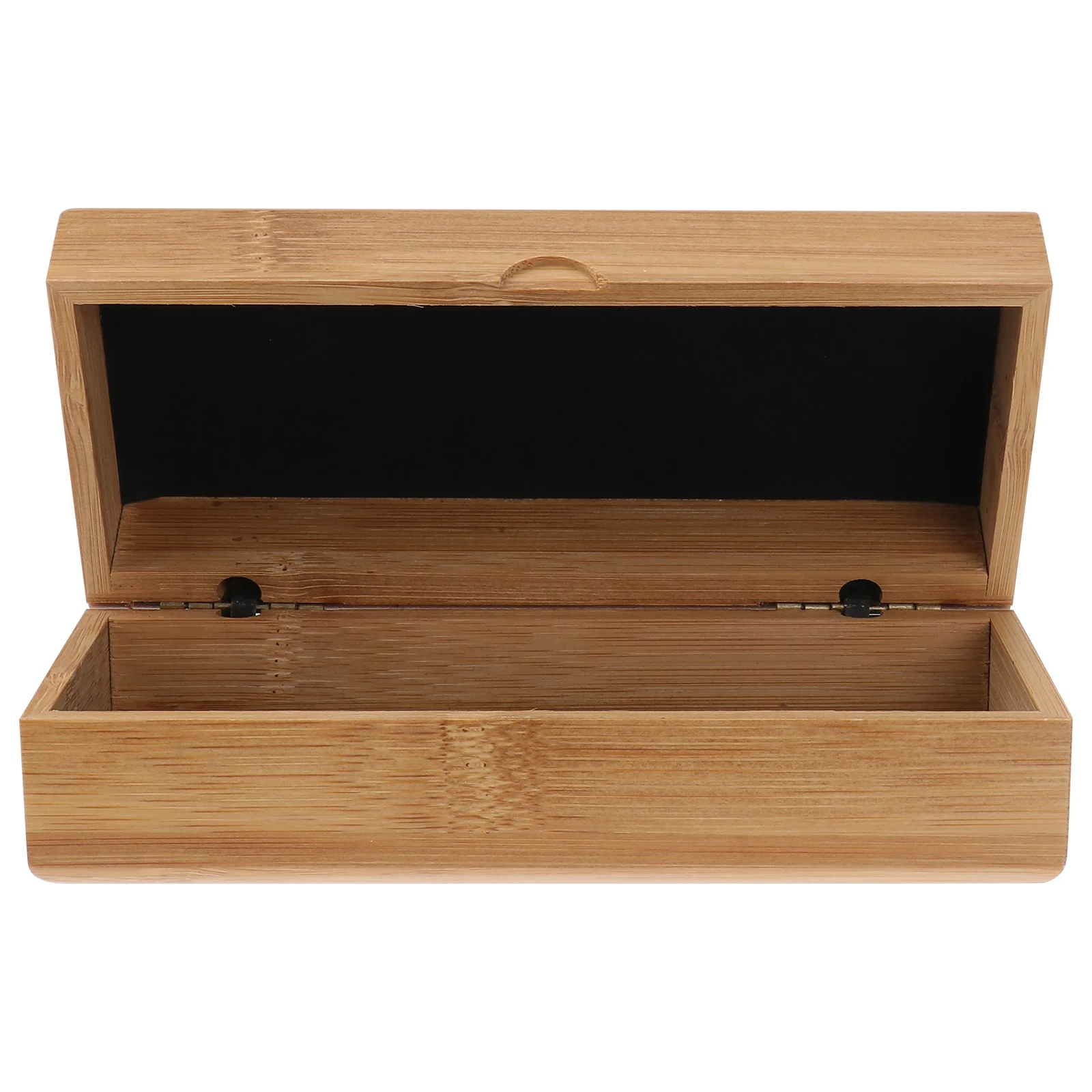 

Wooden Glasses Case Vintage Eyeglass Box Retro Sunglasses Container Durable Travel Holder Small Protective Storage Box For