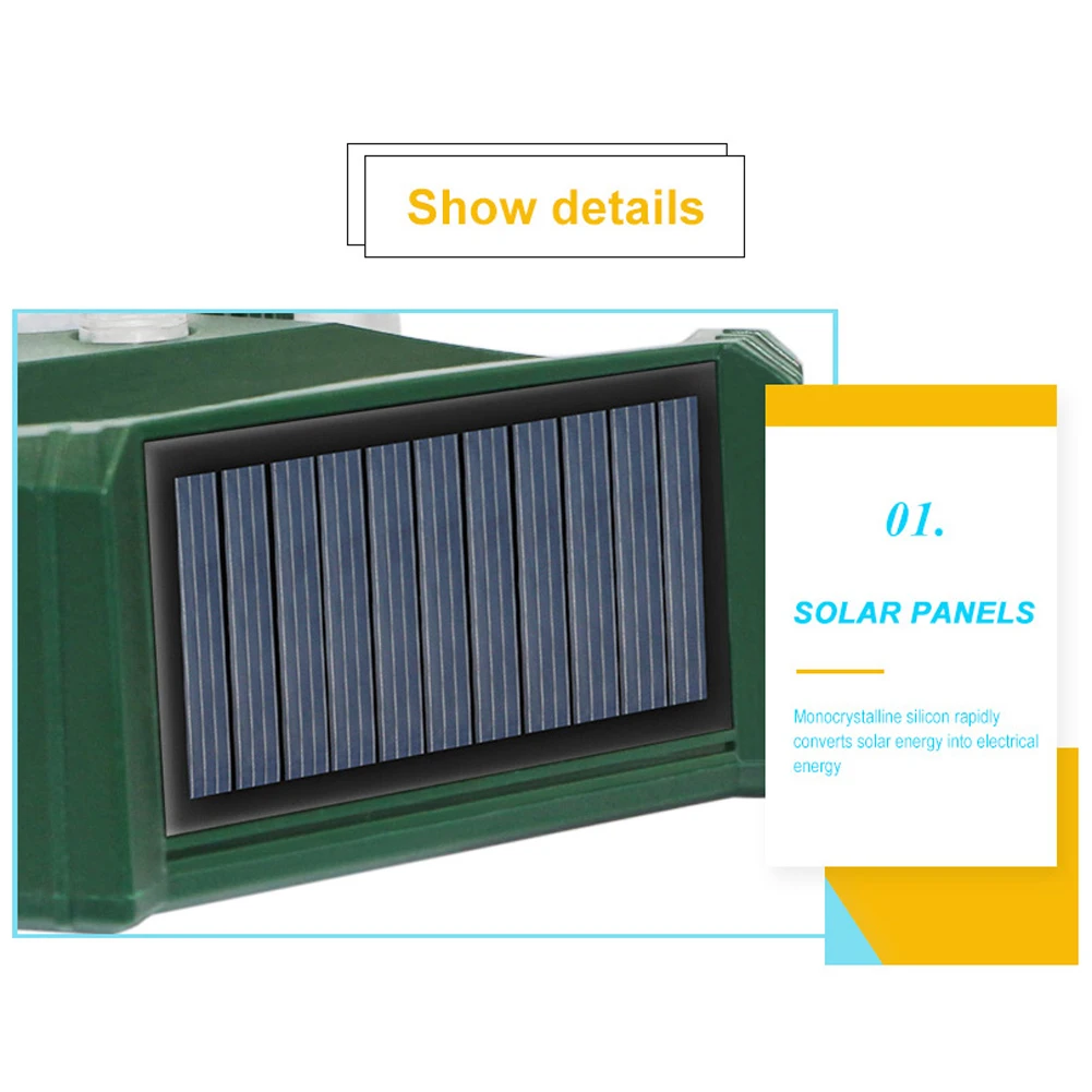 USB Outdoor Animal Driving Device Solar Energy Repeller Frighten Animal Machine USB Mouse Expeller Frighten Animal Machine