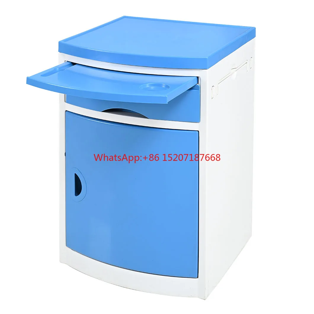 

High Quality ABS Medical Locker Bedside Table Hospital Bedside Cabinet