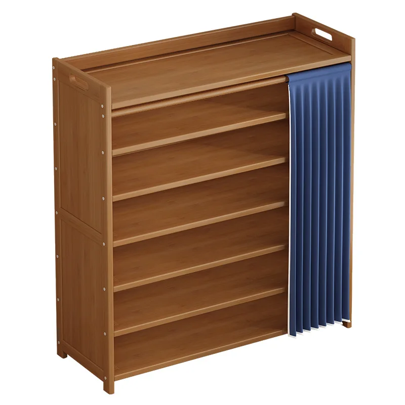 

Shoe rack household multi-layer entrance simple dust-proof storage shoe cabinet e****mical new model