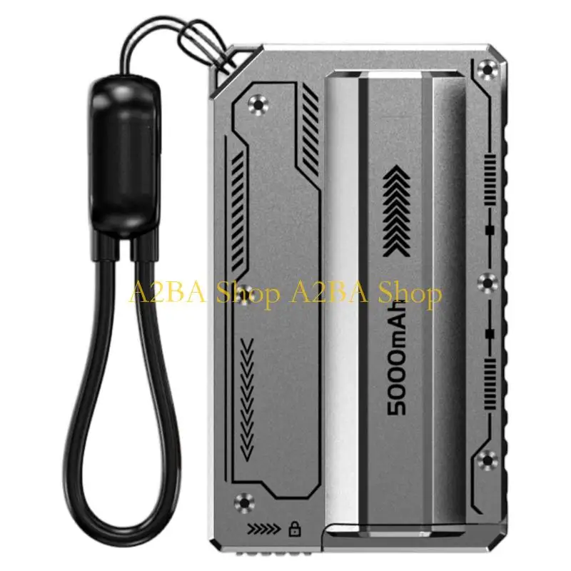 A2BA Interchangeable 21700 Battery Storage Case Sleeve Quick Eject Mechanism High Impact ABS Construction no Battery