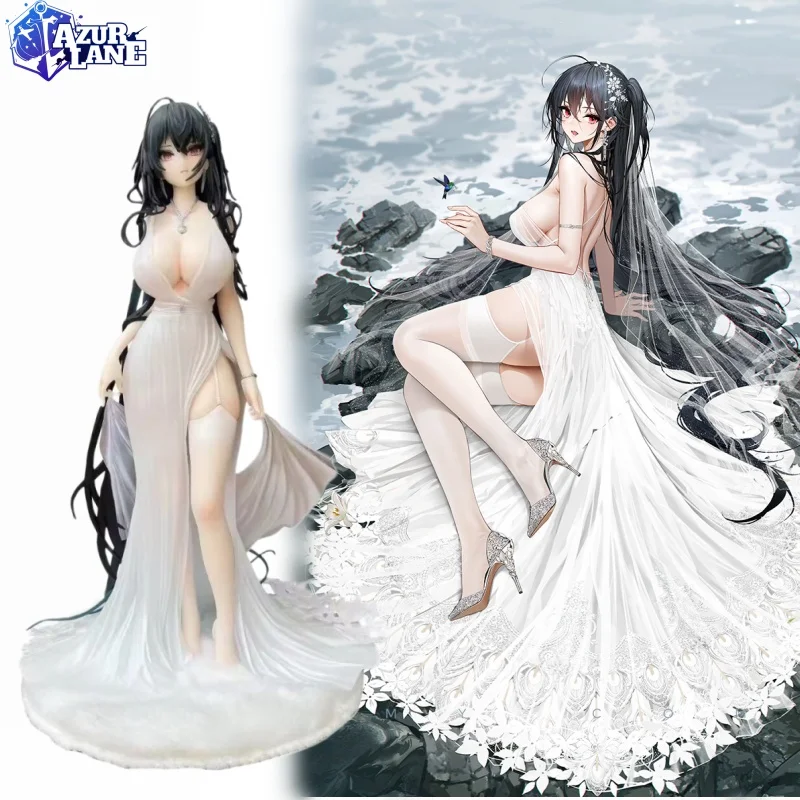 Azur Lane 31cm Wedding Veil IJN Taih Action Figures Pvc Statue Model Dolls Game Peripheral Collectible Ornament Toys Adult Gifts