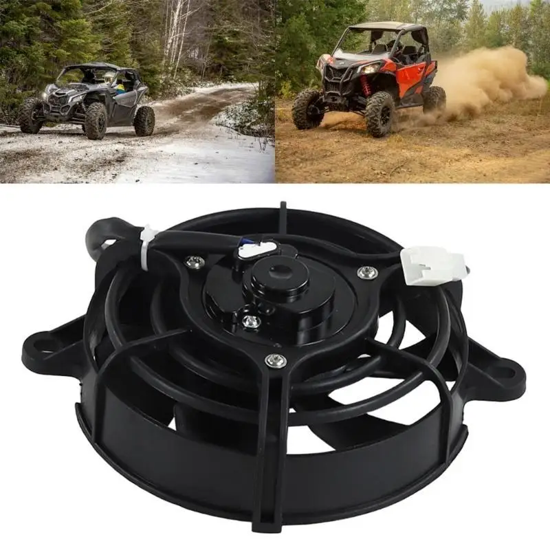 31BC Simple Install Radiator Fan Efficient Cooling Fan for 200cc & 250cc Vehicles