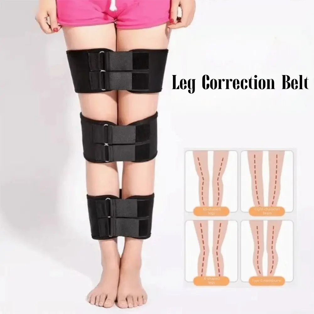 3Pcs/Set Professional Leg Correction Band Effective Correction Adjustable Strap Posture Corrector Support Beauty Leg Band