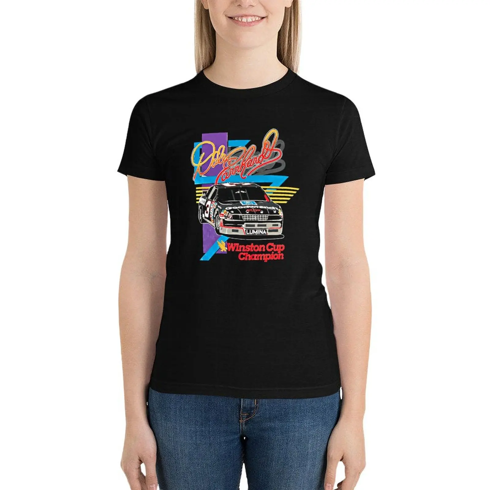 Dale Earnhardt Champion T-Shirt plus size tops tops summer clothes female tops for Women