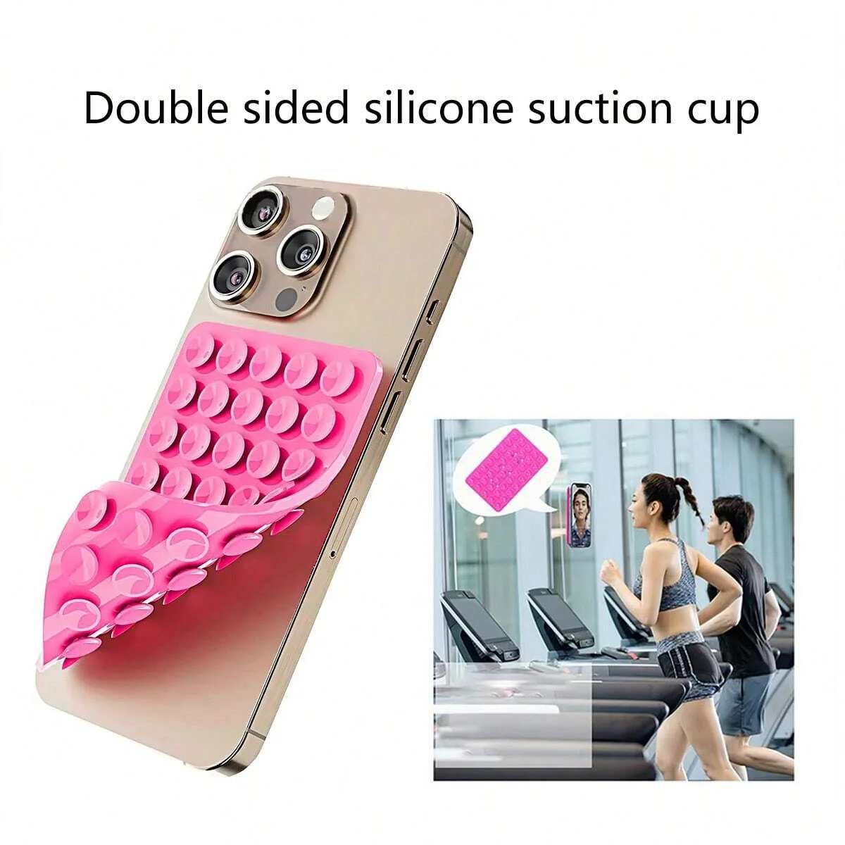 حامل أكواب شفط من السيليكون متعدد الوظائف مكون من 40 قطعة، غير قابل للانزلاق، حامل هاتف سيلفي محمول ومنقول #6
