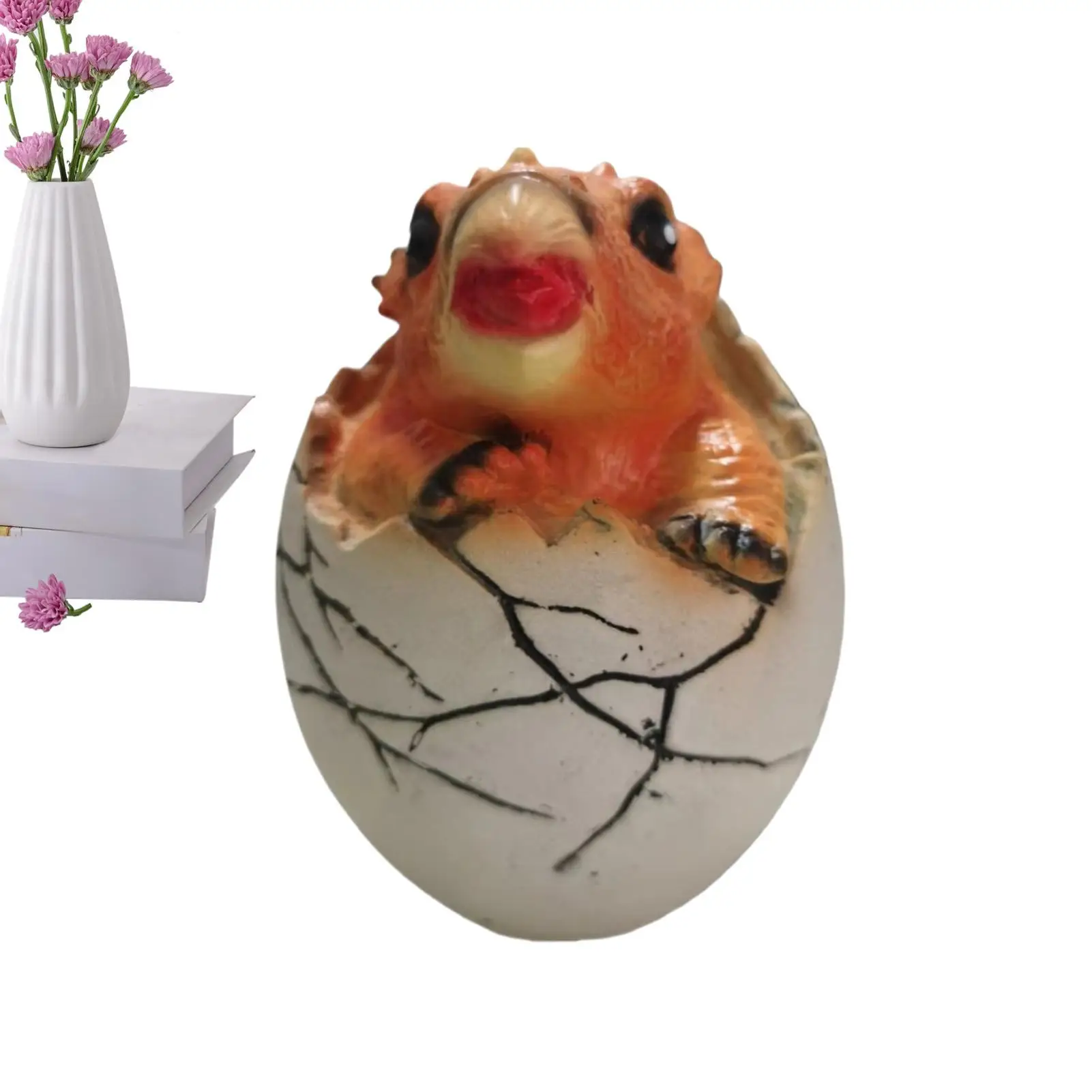 

Яйцо динозавра, фигурки ручной работы, украшения, инкубационные яйца динозавра для взрослых, детей, девочек, дома, Пасха, вечеринки в помещении, день рождения