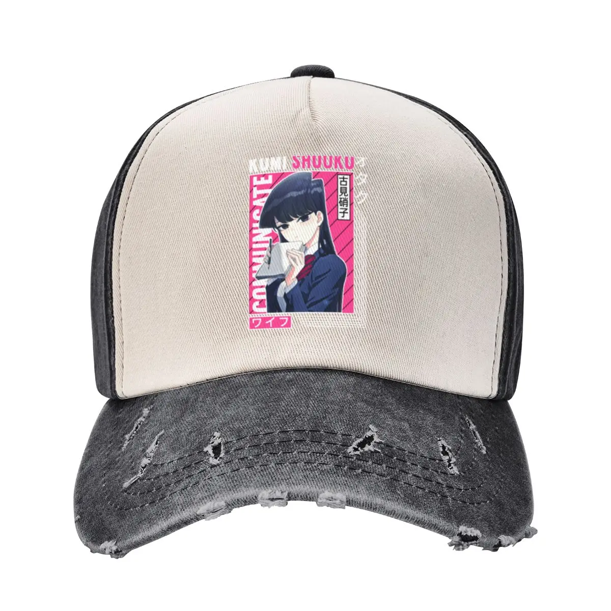 Komi Can't Communicate - komi san Baseball Cap western Hat custom Hat funny hat Mens Hats Women's