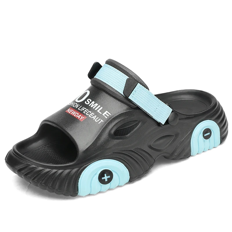 

Удобные модные сандалии из ЭВА для пар, с нескользящей эластичной подошвой, эффект облака, легкие, дышащие, для дома и улицы