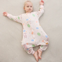 MICHLEY Cartoon Sleepsacks Baby With Detachable Sleeves For Boys Girls Children's Sleeping Bag Split-legged