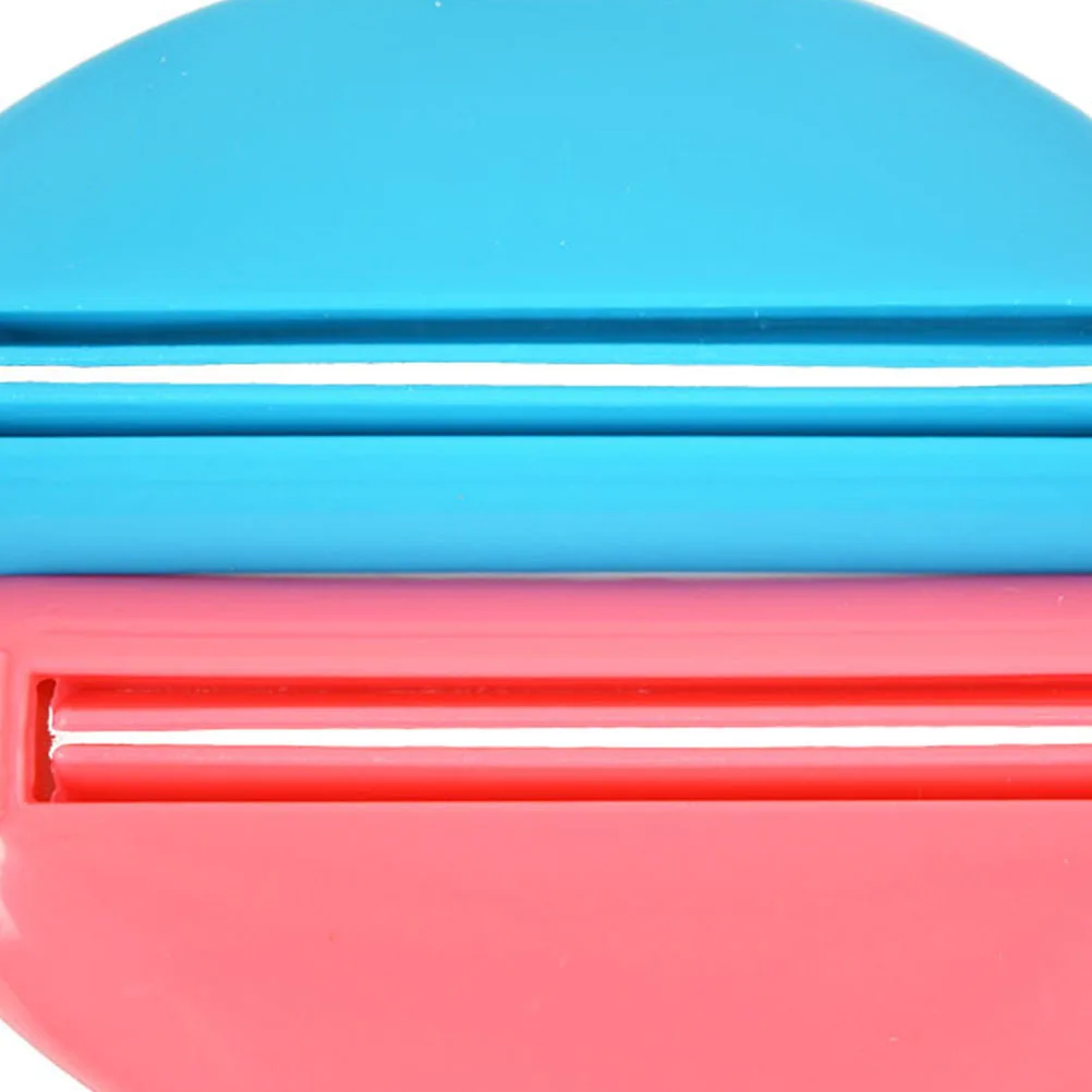 

6Pcs Toothpaste Squeezer Kit Premium ABS Material Practical Manual Dispenser for Cream Cleansing Home Bathroom Accessories Blue