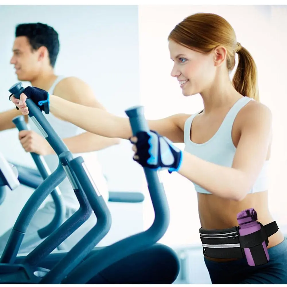 إغلاق المناسب المضادة للسرقة مقاوم للماء تشغيل الملحقات الرياضية الخصر حقيبة حزام الجري حقيبة اللياقة البدنية حقيبة الهاتف المحمول الخصر