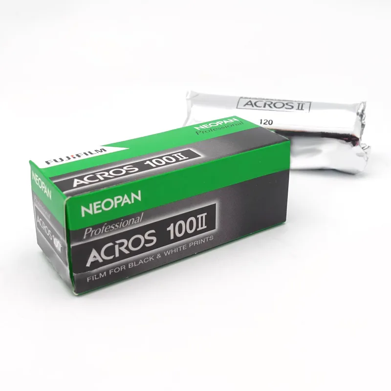 Fujifilm 120 مللي متر فيلم NEOPAN Acros II iso 100 أفلام للمطبوعات المهنية أبيض وأسود 36 ورقة 1-10 لفة لكاميرا فيلم 120