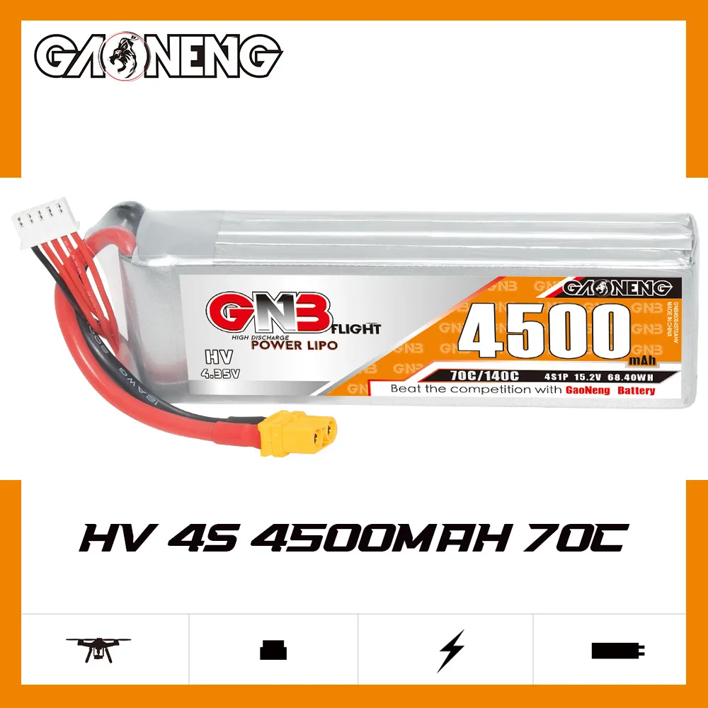 GNB batería LiPo para dron FPV con XT60/XT90 - imagen 2