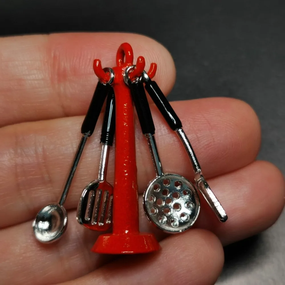 Hervidor 1:12 Mini juegos de utensilios de cocina escala 1:12 juego de cocina de aleación utensilios de cocina Mini Mini Kit de cocina Mini casa de juego