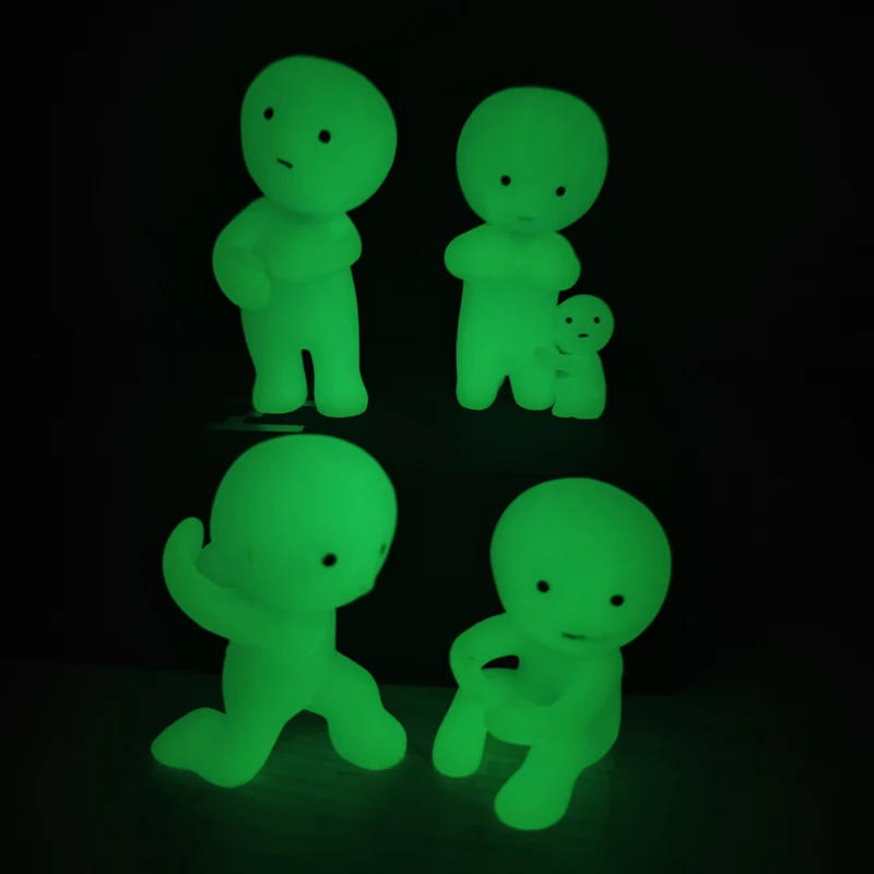 Toothbrush Stand Series Blind Box Night Light Ornament Pen Holder Storage Cute Corner Jun Action Figure Desktop Decoration Gift