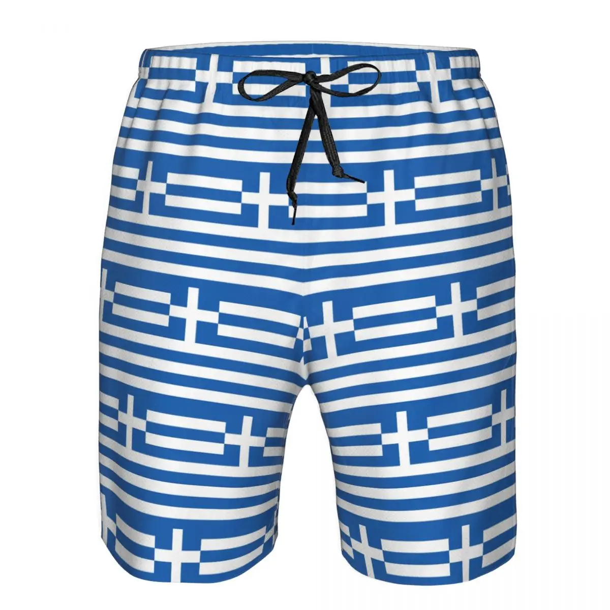 

Flag Of Greece Trunks Beach Board Shorts Casual Quick Dry Swimming Summer Men Pants