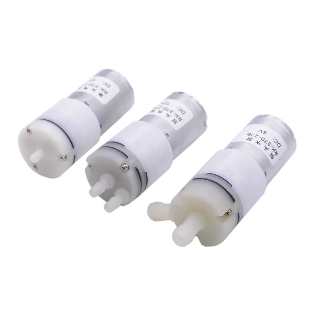 

6V12V micro DC water pump 370/385 electric flower watering machine water dispenser coffee table pumping pump oxygenation pump
