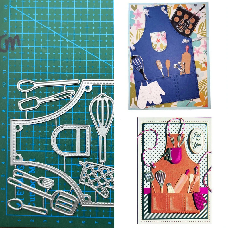 metal cutting die Kitchenware combination DIY mould scrapbook decoration embossed photo album decoration card making