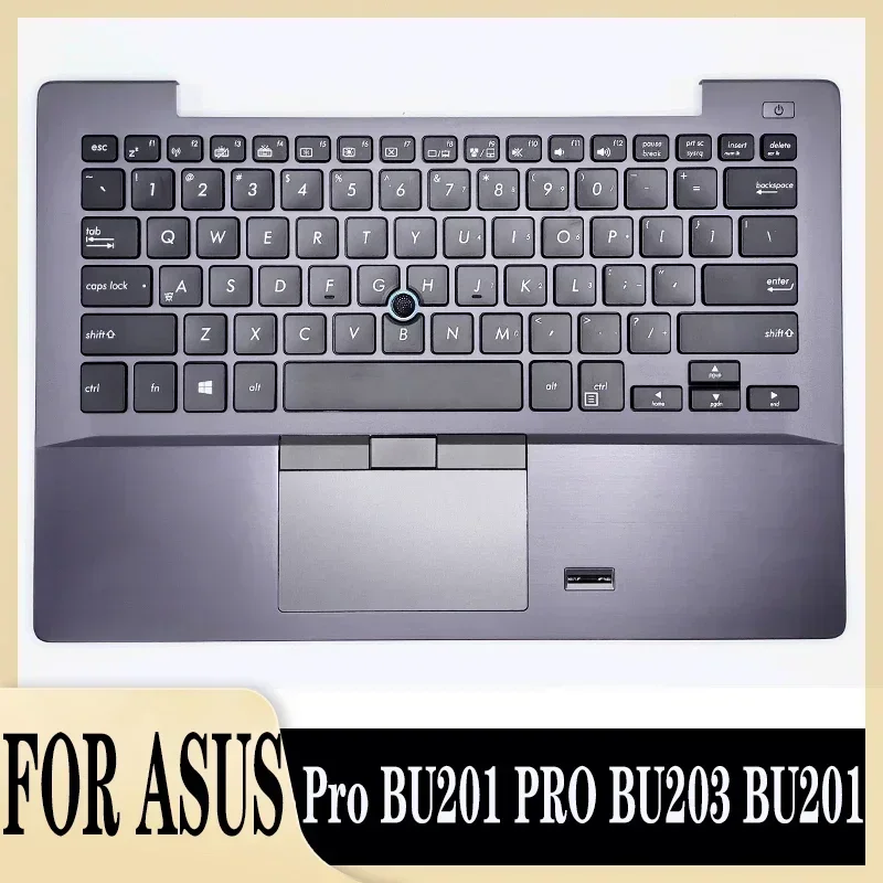 Original New Laptop Shell Cover C Palmrest for Pro BU201 PRO BU203 BU201 English Keyboard