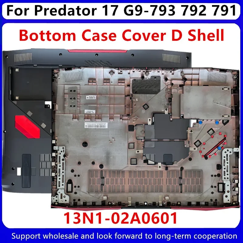 Novo para acer predator17 G9-793 792 791 lcd capa traseira/moldura frontal/capa inferior 13n1-0ra0311 13n1-f4a0721 13n1-02a0601