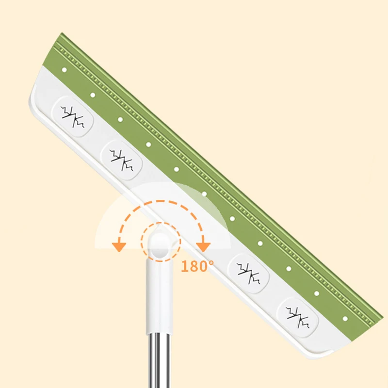 Silicone Scraper Broom Magic Wiper High Place Glass Wiper Floor Mop Household Splicing Cleaning Broom Bathroom Sweeping Water
