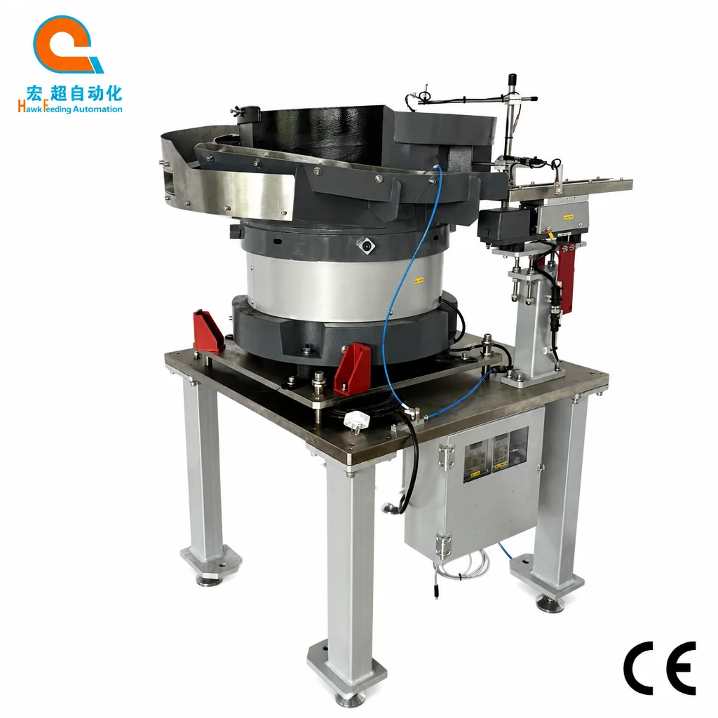 High Efficiency Vibratory Bowl Feeder Precision Orientation Parts Feeder Machine With Controller For Automated Production