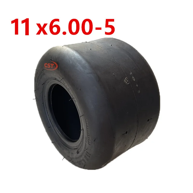 

Size 11x6.00-5 Tubeless Vacuum Tire, 5 Inch Go Kart Tire, Drift Car, Motorcycle, Electric Scooter