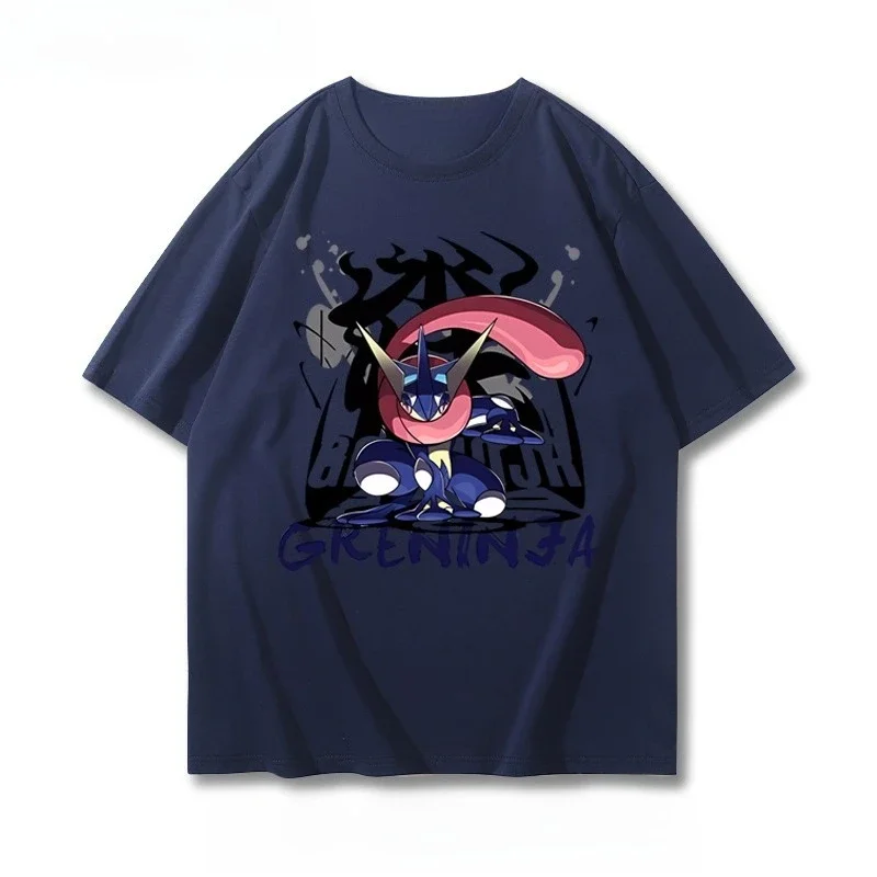 Koga Shinoba Japońska Gra Gadżety Męska Koszulka Letnia z Krótkim Rękawem Bawełniana Luźna Koszulka Sportowa Rekreacyjna z Krótkim Rękawem Półrękawek