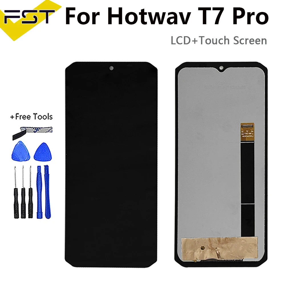 Original Replacement LCD Parts For Hotwav T7 Pro LCD Display+Touch Screen Digitizer Assembly HOTWAV T7 LCD Sensor