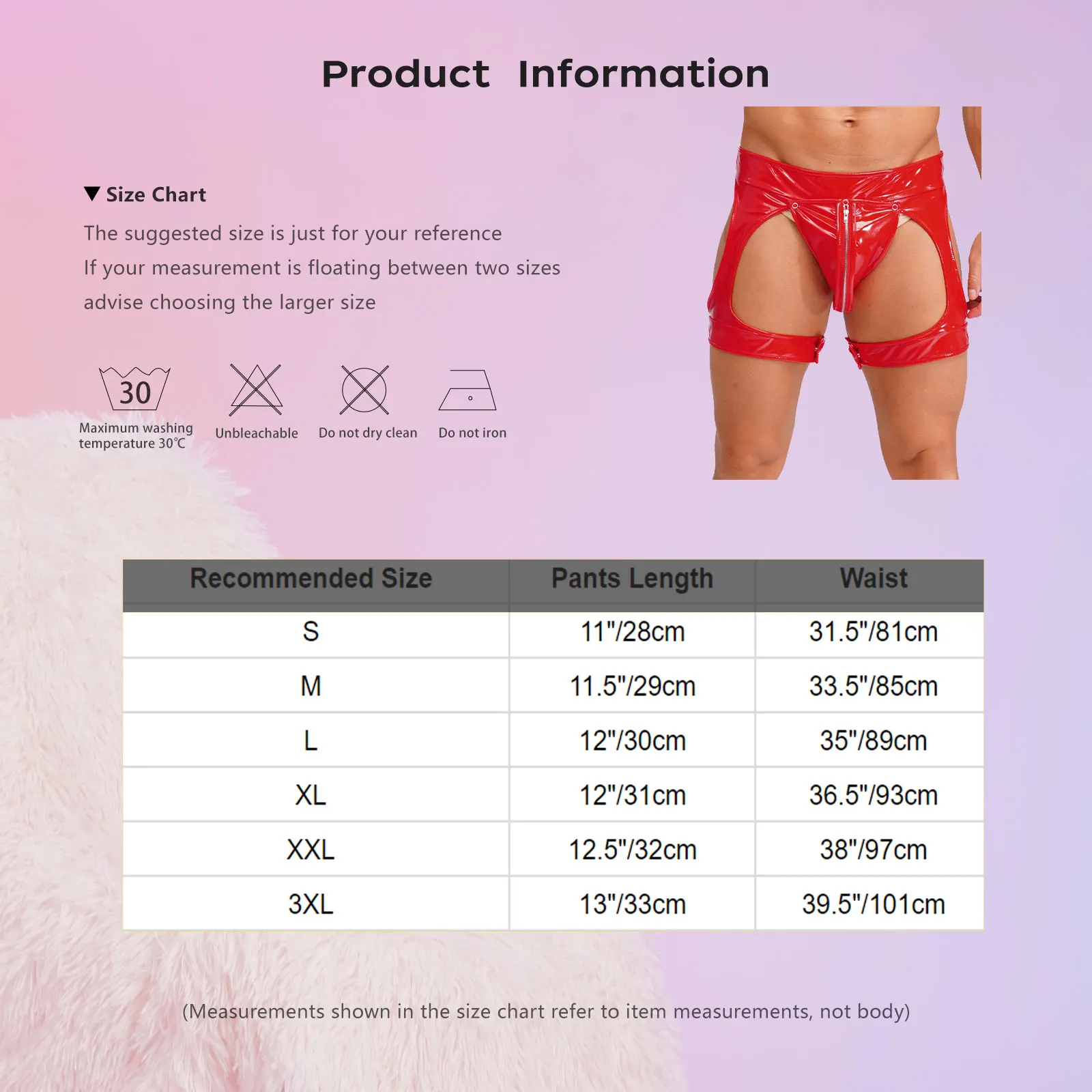 رجل فو ملابس داخلية نسائية من الجلد الملاكم الملابس الداخلية القابلة للإزالة الانتفاخ الحقيبة ثونغ مع الساقين العصابات متعة الملابس الداخلية دور اللعب ملابس النادي الليلي #6