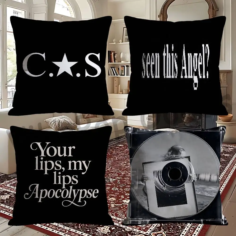 C-CAS C-Cigarettes A-After S-Sex 30x30 65x65 40x40 45x45 50x50 cm Fade Resistant Throw Pillow Case Pet Friendly Patio Sofa Decor