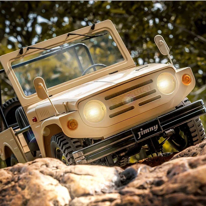 Fms 1/6 Jimny Rc Model Rs Brown Ver. 2.4g Electric 4wd Off-road Crawler For Kids Gift Hot Item 1:6 Professional Adult Toy